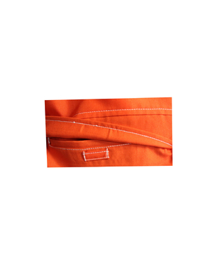 200GSM Men T-SHIRT & POLO 65 Polyester 35 Cotton T Shirts Orange Contrast Black