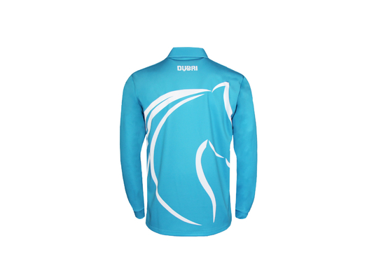 180GSM 100% Polyester Long Sleeve Tee Shirts Sublimation Printing And Embroidery