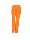 100% Polyester Bottoms Clothing Orange Nursing Scrubs With Layered Pockets